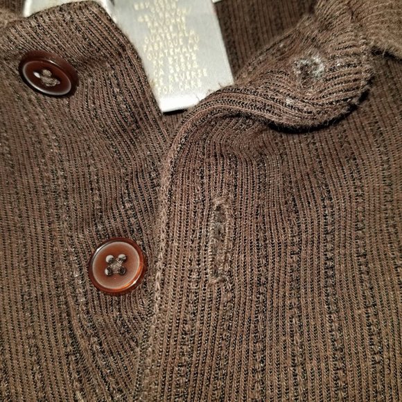 PERRY ELLIS Long sleeve Casual top M - Picture 4 of 6